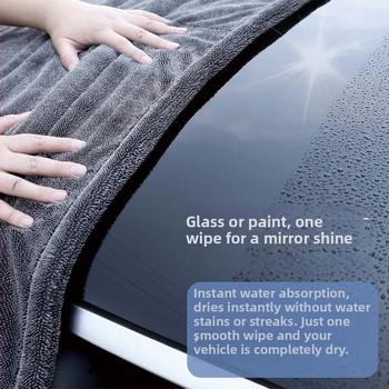 Автомобилна кърпа за миене - двустранна, абсорбираща, микрофибър Isunpro (Материал: Микрофибър; Марка: Isunpro; Тип: Кърпа за автомобил)