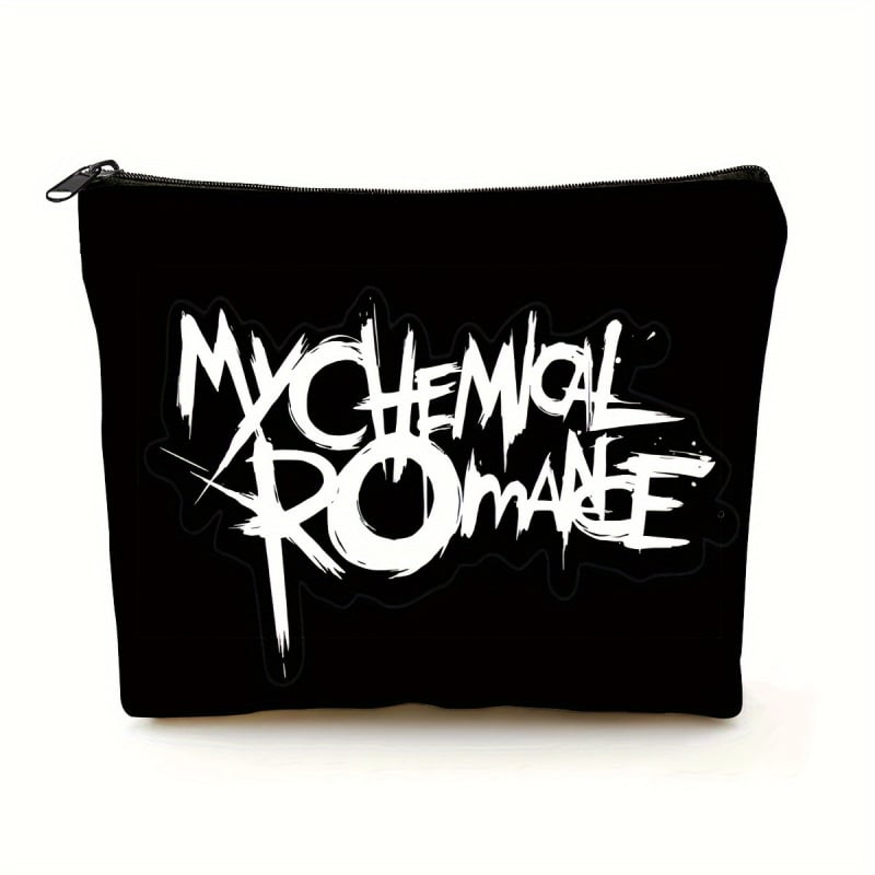 Platnena torbica sa zipom za kozmetiku i uredski pribor — tisak toplinskim prijenosom, zatvaranje na zip, šifra Qb-205