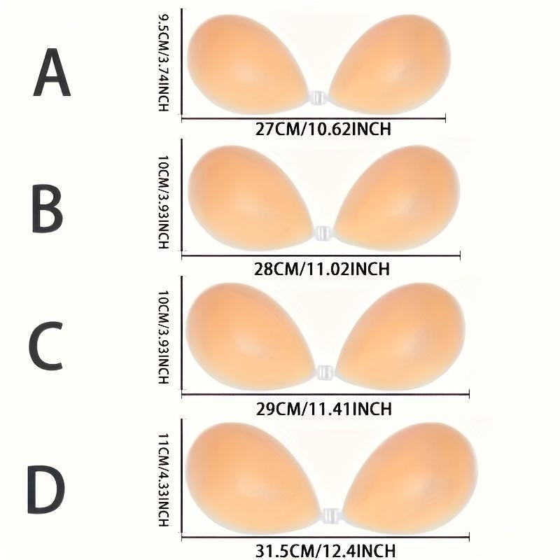 Õmblusteta, traksivaba push-up silikoonrinnahoidja nähtamatu tõstmisega, eesmine kinnitusega — Materjal: mittekootud materjal; Tootekood: jd1730830955198780205; Bränd: Muu; Stiil: Muu; Rahvusvaheline eksport: Jah