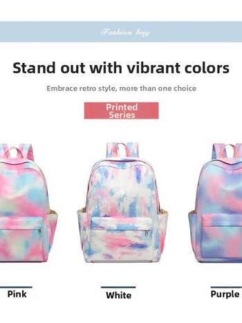 Unisex koolikott ergonoomiliste õhupadi õlarihmadega, kvaliteetne kangas, anime trükk, sobib vabaaegsete reiside jaoks, Talv 2024