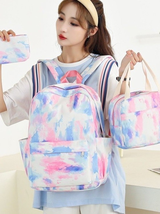 Rucsac universitar unisex cu bretele ergonomice, țesătură de înaltă calitate, imprimeu anime, potrivit pentru călătorii de plăcere, iarna 2024