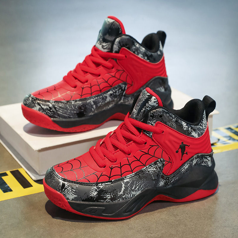 Poiste spordijalatsid kunstnahast, libisemiskindlad, kulumiskindlad, tugi ja löögisummutus, TPR talp