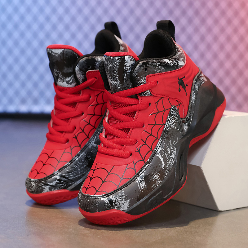 Poiste spordijalatsid kunstnahast, libisemiskindlad, kulumiskindlad, tugi ja löögisummutus, TPR talp