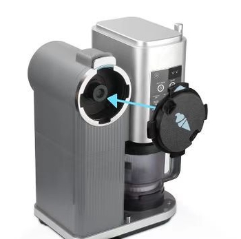 Tolmukaitse tihenduskate Ninja NC701 jäätise valmistamiseks – lihtne paigaldada ja eemaldada; materjal: kumm; ei ole lekkekindel; kohandamise puudub