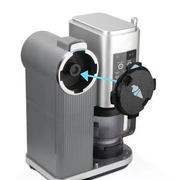 Tolmukaitse tihenduskate Ninja NC701 jäätise valmistamiseks – lihtne paigaldada ja eemaldada; materjal: kumm; ei ole lekkekindel; kohandamise puudub