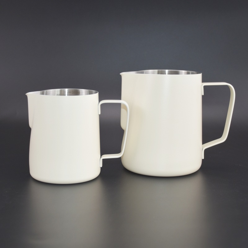 Latte art tass roostevabast terasest 304, terav otsik, piimavahustamiseks, koduseks kasutamiseks