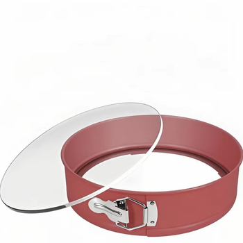 Juustukookide vorm klaaspõhjaga, springsvorm, süsinikterasest, universaalne, välja antud 2024