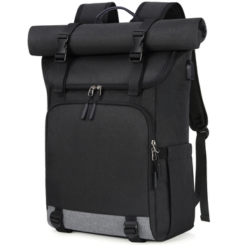 NEWHEY Unisex seljakott, 20–35L, Oxfordkangas, ühildu 16-tollise sülearvutiga, linnaline minimalistlik stiil, kumerad õlarihmad