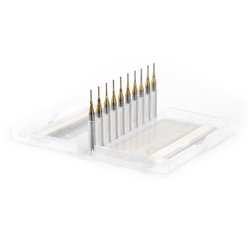 Asahikawa PCB graveerimisfrees, titaniumpinnaga, karbiidterase materjal, ümmargune vars, seeria XCAN