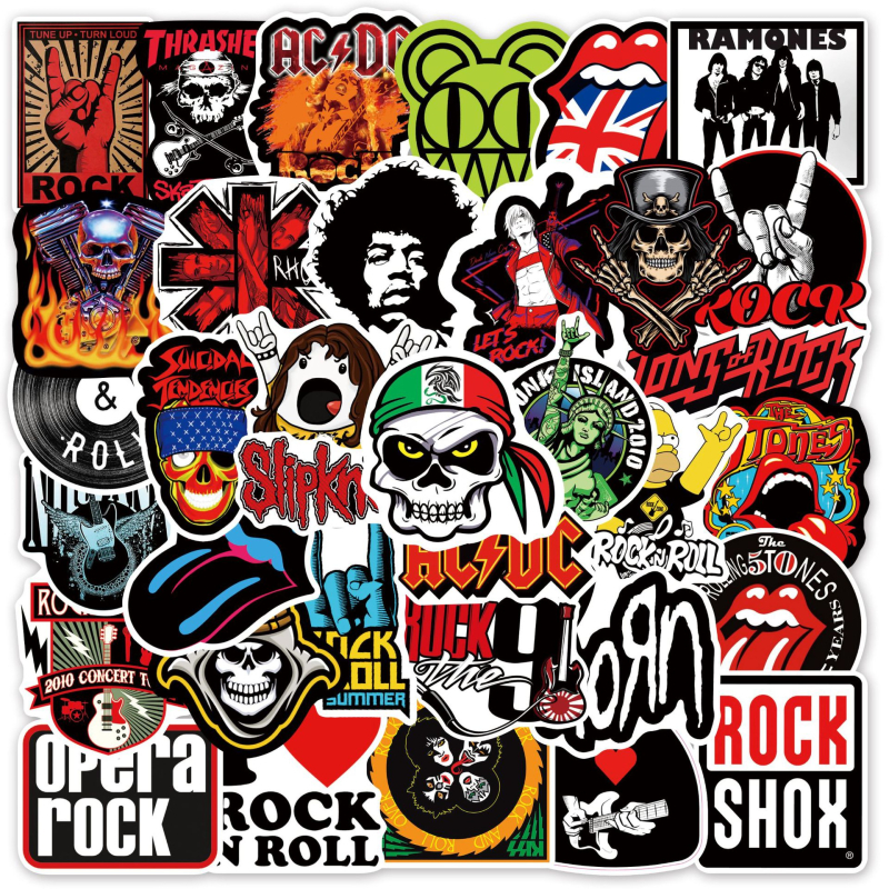 Kleebiste komplekt: trükitehnika, paberimaterjal, kaasaegne lihtne stiil, kingituseks sobiv, masinatega toodetud