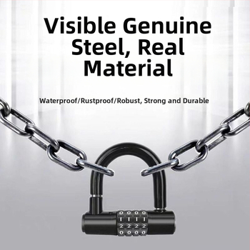 U-kujuline lukk, roostevaba teras, lõikusele vastane, mudel 17H2020081Z371