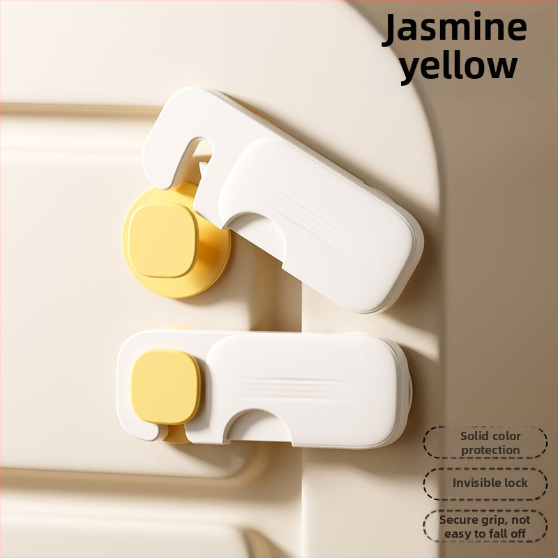 Sahtli lukk, ABS materjal, Square Lock Bulk mudel, sobib puidust ustele, vannitoa ustele, köögi ustele ja klaasuste ustele