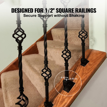 HY raud balustraadivõll trepidele