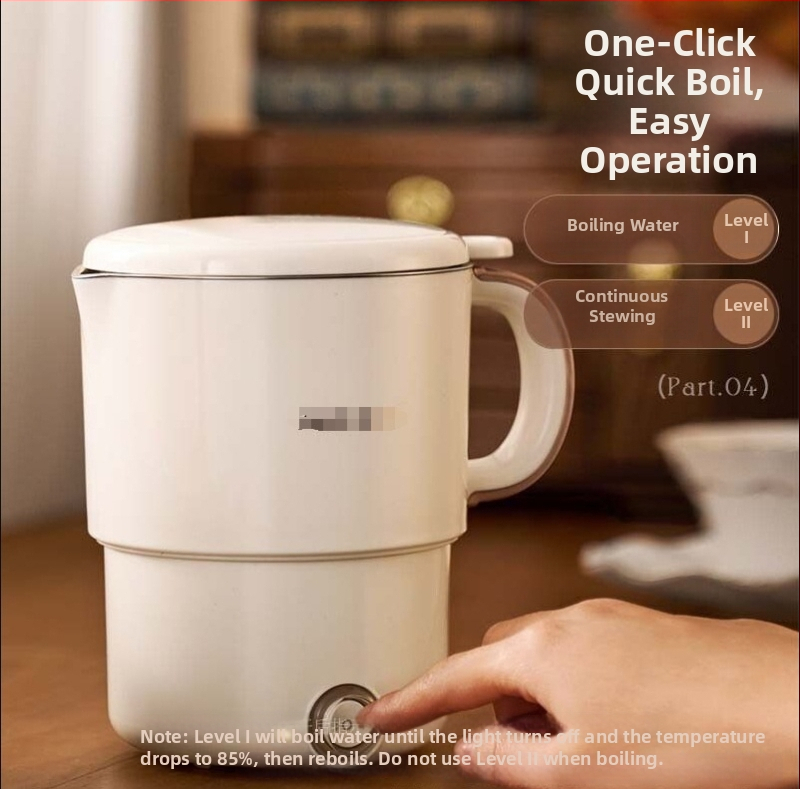 Kaasaskantav elektriline teekann HX-A0802E — roostevabast terasest teekann, mahutavus alla 1 L, 1000–1500 W, topeltseinad, automaatne väljalülitus