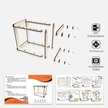 Puidust Niutoni pendel – DIY komplekt füüsikaõpetuseks, hariv mänguasi, kohandatav ja mitmeotstarbeline, 7–14-aastastele.