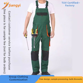 Masiniremondi kombinesoon – mustuse ja desinfitseerimise vastu, puuvillase segu kangas, tehase tööriietus, suveks