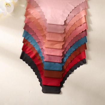 Naiste nailonist bikini aluspüksid, kootud, keskmise talje, puuvillane vooder, 70–80% nailon