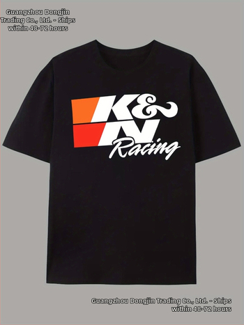 Meeste T-särk võistluste grafika, hingav puuvill (96%+), vaba lõige, ümmargune kaelus, lühikesed varrukad