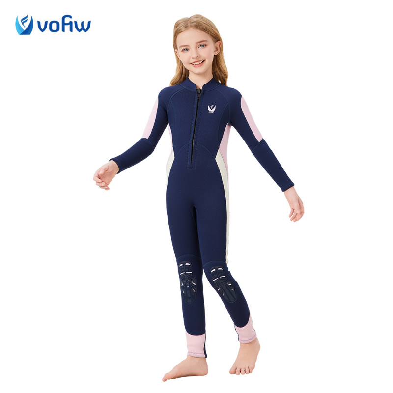 Unisex 3,5 mm neopreenist fliisvooderga pikkade varrukatega üheosaline märgkostüüm sukeldumis, ujumiseks ja surfamiseks