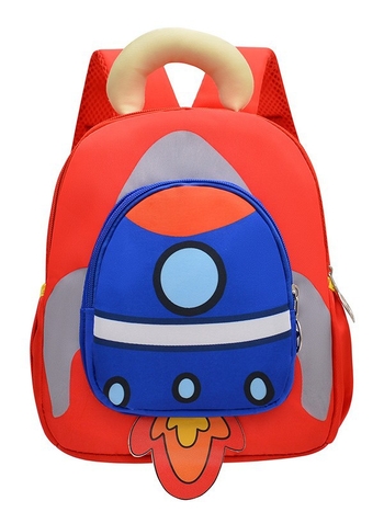 Lasteaia koolikotkarikatüüridega, ultrakerg Oxford materjalist, õhu padja õlapaelad, polüestri vooder