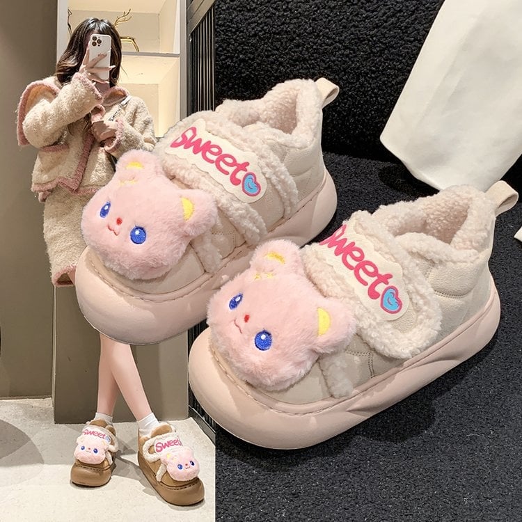 Fringe saapad naistele, tekstiilist ülemine osa, kummist tall, lühike šaft, talveks, pull-on disain