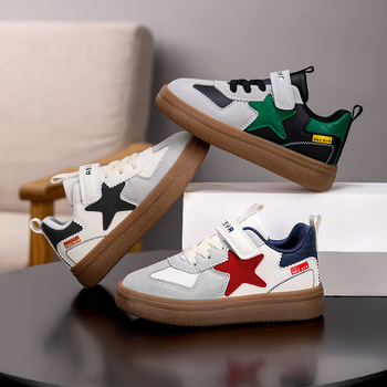 Laste spordijalatsid nahk ülaosaga, veekindlad, libisemiskindlad, Velcro-kinnitus, kerged