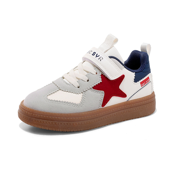 Laste spordijalatsid nahk ülaosaga, veekindlad, libisemiskindlad, Velcro-kinnitus, kerged