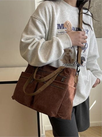 PU materjalist tote kott ja rahakottide komplekt, Stiil: Täiskasvanud naine, Kasutamisstsena: Vaba aja reisi, Tootekood: lz1730951563799072863