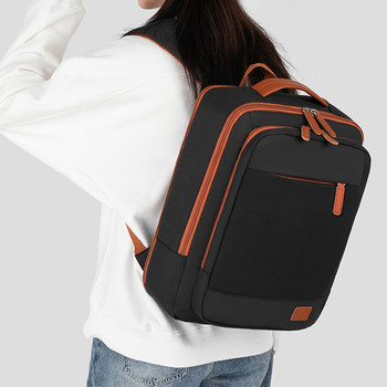 Reisikohver sülearvutile, sobib 15-tollisele sülearvutile, maht 20–35 L, Oxford-kangas, veekindel ja hingav