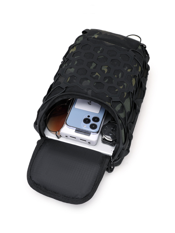 Unisex väline taktikaline crossbody kott, veekindel Oxford kangas, 2024. aasta kevad, spordikott