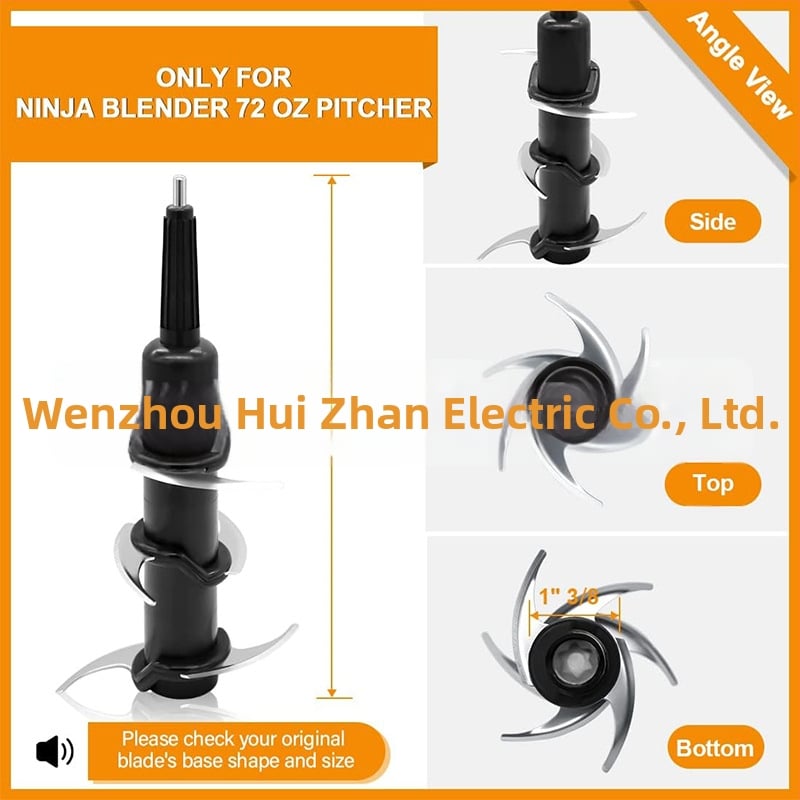 Ninja blenderiui – šešių sluoksnių peilių rinkinys – maišymo peilis, 6 dalių keitimo rinkinys