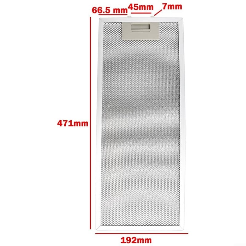 Filtr digestora pre kuchynu – Model 1; Príslušenstvo pre elektrické varenie; Funkcia: Filter