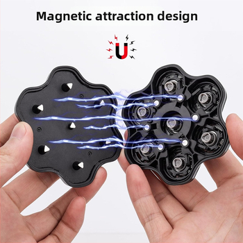 Seitse teraga pöörlev pea palja peaga elektrilisele habemenule – varaosa