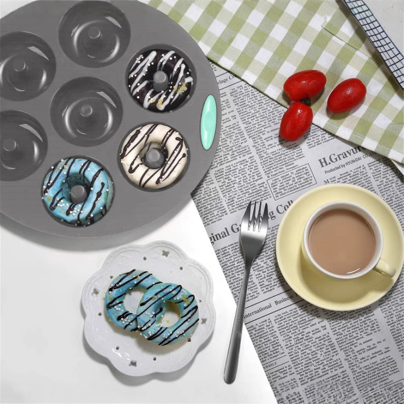 Silikoonist kookide vorm, ümmarguse kujuga, DIY küpsetamiseks, lansseeriti 2018. aastal