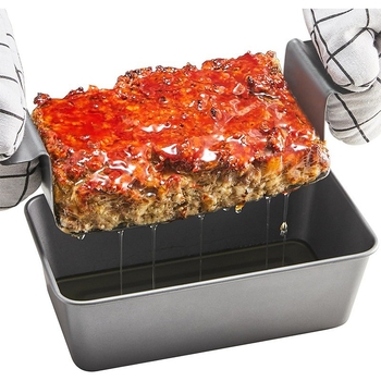 Forma na chlieb s drenážnou miskou – uhlíková oceľ, nepriľnavý povrch, uši tvaru, značka Jiangmen Yuefei