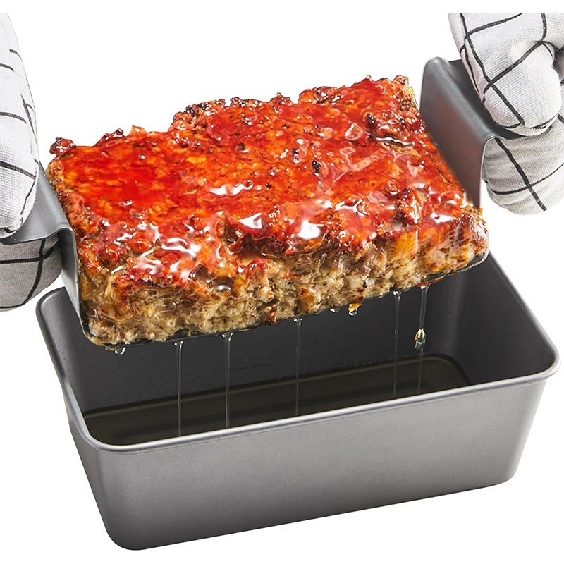 Forma na chlieb s drenážnou miskou – uhlíková oceľ, nepriľnavý povrch, uši tvaru, značka Jiangmen Yuefei