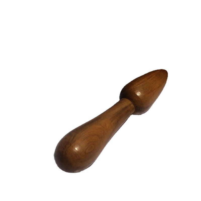 Drevená masážna tyčinka – tvar kalabasy; materiál: drevo; použitie: zdravotný masáž; balenie: 1000 ks.