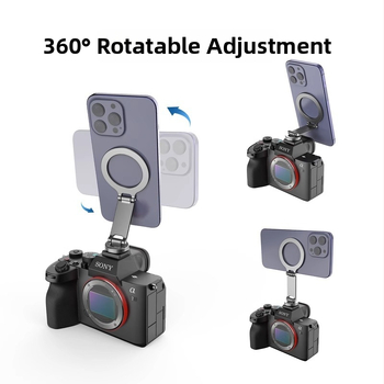 Sulgendatav magnetiline telefonitugi cold shoe'iga, ühildu DJI Action 5 Pro/4/3 tegevuskaameratega