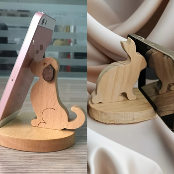 Ξύλινη βάση τηλεφώνου - Μοντέρνα Απλότητα