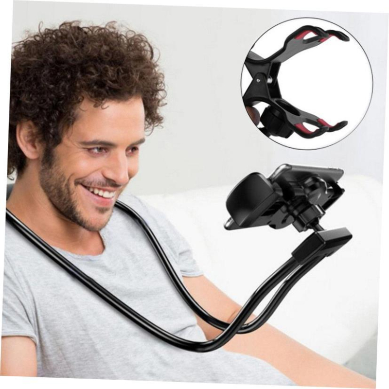 Ülevalt filmimiseks mõeldud telefonihoidik, kaelal rippuv disain, 360° pöörlemine (Tüüp: Ülevalt filmimise alus; Materjal: Teine; Stiil: IP)