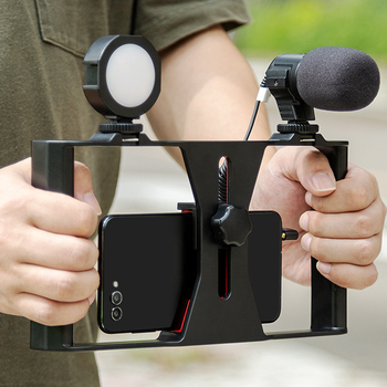 Stabilisaator mobiiltelefonile käsivarre hoidiku ja jälgimissüsteemiga (mudel 174) – kaasas hoidik