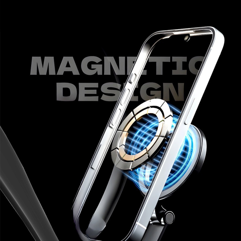 Rindkere silikonist hoidik sportkaamerale ja magnettelefonile koos kiire vabastusega