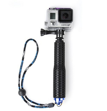 Selfie stick GoPro/Yi actionkaamerate jaoks, teleskoopne, veekindel, libisemiskindel, terasest konstruktsioon