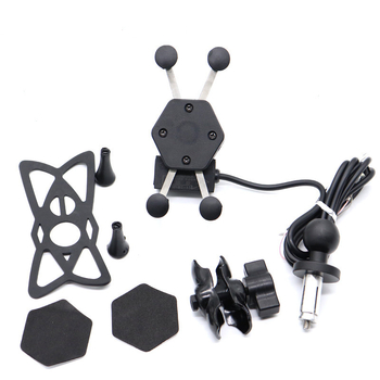 YIMOTOR YIDHZJFY250G Mootorratta ja jalgratta telefonihoidik laaditava navigatsiooni raamiga — kohandatav töötlemine, litsentsitud erasemärk