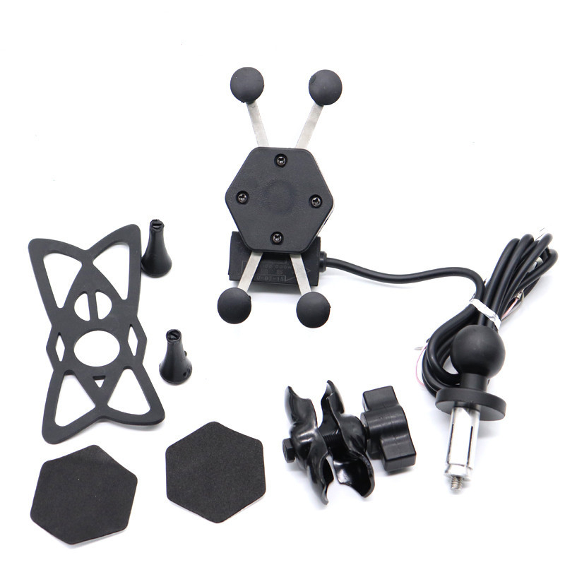 YIMOTOR YIDHZJFY250G Mootorratta ja jalgratta telefonihoidik laaditava navigatsiooni raamiga — kohandatav töötlemine, litsentsitud erasemärk