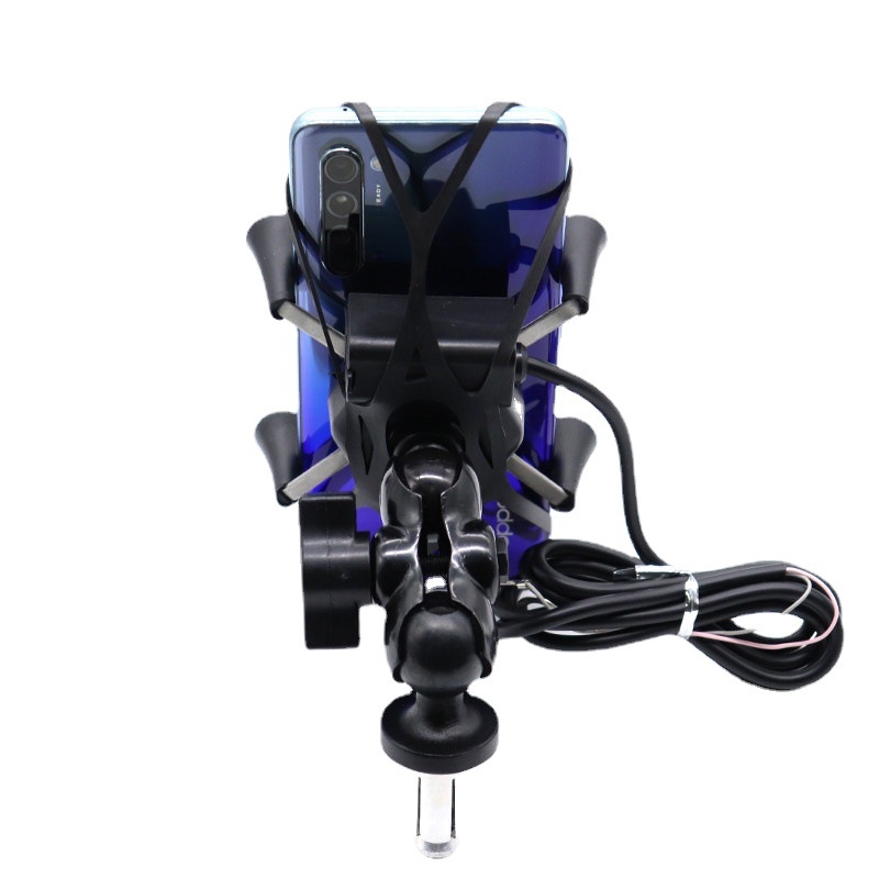 YIMOTOR YIDHZJFY250G Mootorratta ja jalgratta telefonihoidik laaditava navigatsiooni raamiga — kohandatav töötlemine, litsentsitud erasemärk