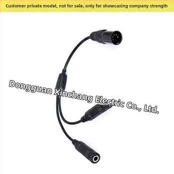 XLR kõrvaklappide jagamiskabel, üks-ühele, 6,3/5,2 mm naissoost ühendused, PJ-055, Xinchang