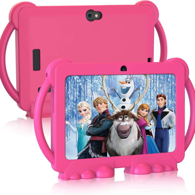 Laste tahvelarvuti Android 12; neljatuumaline ARM 1,5 GHz; 2+32GB flash mälu; 2 MP kaamera; WLAN ja Bluetooth