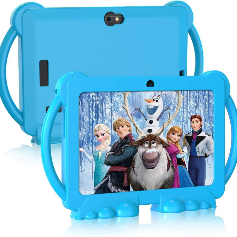 Laste tahvelarvuti Android 12; neljatuumaline ARM 1,5 GHz; 2+32GB flash mälu; 2 MP kaamera; WLAN ja Bluetooth