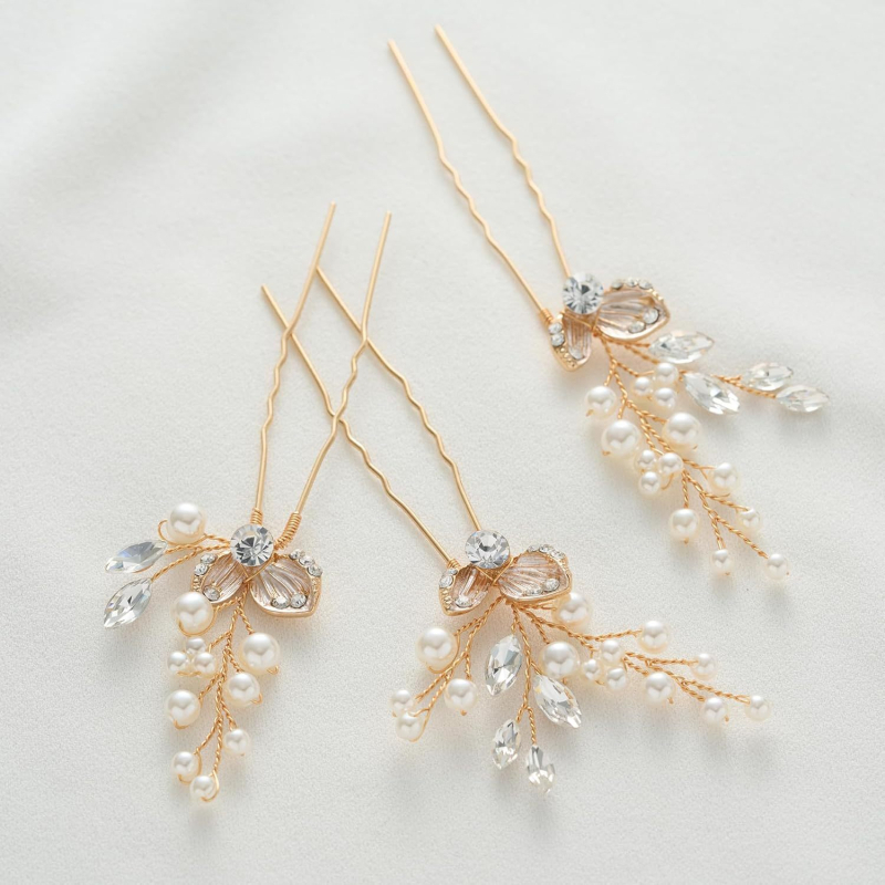 Hrebienok na vlasy z zliatiny, ručne vyrobený, diamantový tvar, štýl európsko-americký, svadobný doplnok